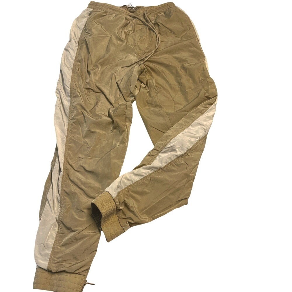 Urban Outfitters gold and cream track pants women's size medium